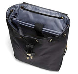 Lipault - Plume Avenue Backpack - 15" Laptop Over Shoulder Purse Bag for Women - Jet Black/Light Gold