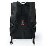 Crossgear Laptop Backpack With Combination Lock- Fits Most 15.6 Inch Laptops And Tablets Cr-9001Bk