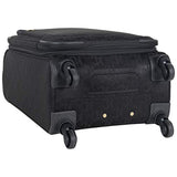 Kenneth Cole Reaction Kc-Street 20" Lightweight Softside Jacquard Expandable 4-Wheel Spinner