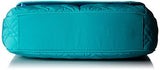 Vera Bradley Women's Double Zip Mailbag mf, Turquoise Sea