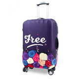 Spandex Dust-Proof Elastic Travel Luggage Cover Suitcase Protector 18"-32" (L(26''-29''Luggage))