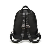 Women'S Simple Design Fashion Quilted Casual Backpack Leather Backpack For Women