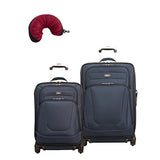 Skyway Epic | 3-Piece Set | 20" and 24" Expandable Spinners, Travel Pillow (Surf Blue)