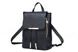 Z-Joyee Casual Purse Fashion School Leather Backpack Shoulder Bag Mini Backpack For Women & Girls