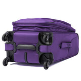Travelpro Maxlite 4 Expandable 21 Inch Spinner Suitcase, Purple