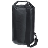 Såk Gear DrySåk Waterproof Dry Bag (10 Liter & 20 Liter, Black 2-Pack)