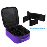 Professional Makeup Bag for Women Portable Train Case Cosmetic Bag Organizer Make Up Artist Storage