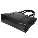 On Sale- S-Zone Women'S Genuine Leather Handbag Slim 14-Inch Laptop Briefcase Purse Shoulder Bags