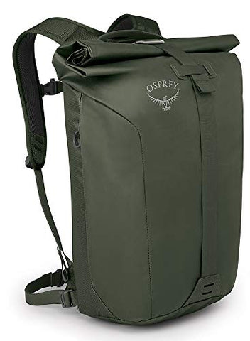 Osprey Transporter Roll Top Laptop Backpack, Haybale Green, One Size