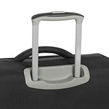 It Luggage 21.5" Quilte Lightweight Expandable Spinner, Black