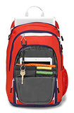 High Sierra Blaise Backpack, Crimson/True Navy/White