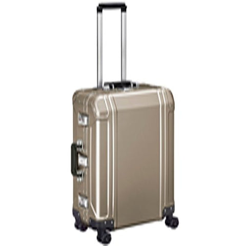 Zero Halliburton Geo Aluminum 2.0 24 4-Wheel Spinner Travel Case Bronze