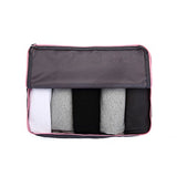 HONCARDO Waterproof Travel Organizer Set, 5Pcs/Set Including Shoes Bag, Toiletry Kit, Clothing Bag,