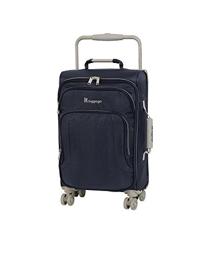 It Luggage World'S Lightest 22" 8 Wheel Lightweight Carry-On, Evening Blue