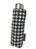 London Fog Ultra Mini Manual Umbrella,  Houndstooth