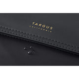Targus Newport Backpack Sleek Professional Travel Laptop Bag, Water-Repellent Nylon, Premium Metallic Hardware, Wireless Charging Pocket, Protective Sleeve for 15-Inch Laptop, Black (TSB945BT)