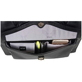 Aimee Kestenberg Women's 15" Single Compartment Wheeled with RFID Laptop Tote, Black One Size