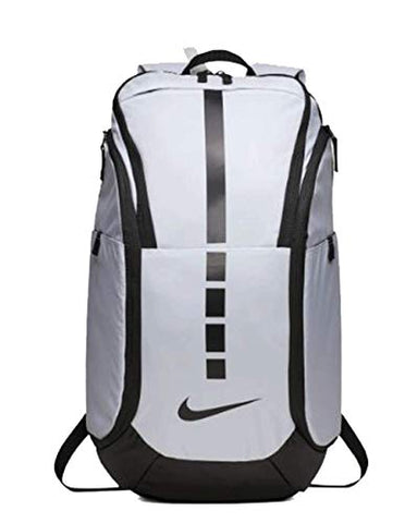 Nike Hoops Elite Pro Basketball Backpack White/Black/Black