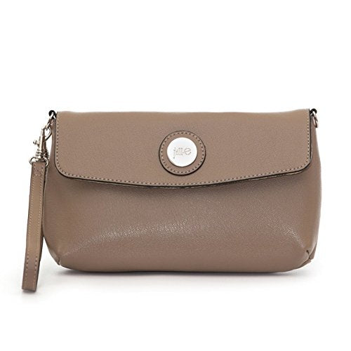 Jill-E Designs Essential Leather Smartphone Wristlet, Taupe (373564)