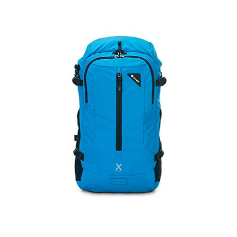Pacsafe Venturesafe X22 Anti-Theft Adventure Backpack, Hawaiian Blue