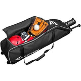 Easton E310W Wheeled Bag Baseball Bag, Royal, 36" x 9" x 9"