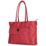 Kenneth Cole Reaction Women's Casual Fling Ladies Tote Laptop, Dark Red