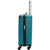 Geoffrey Beene 20 Inch Hardside Vertical Luggage, Teal, One Size