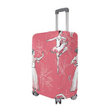 GIOVANIOR Ballerinas Ballet Girl Luggage Cover Suitcase Protector Carry On Covers