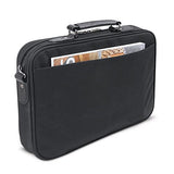 Solo Rockefeller 15.6 Inch Laptop Slim Brief, Black