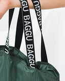 BAGGU Ripstop Tote, Super Versatile Lightweight Nylon Tote, Dark Sage