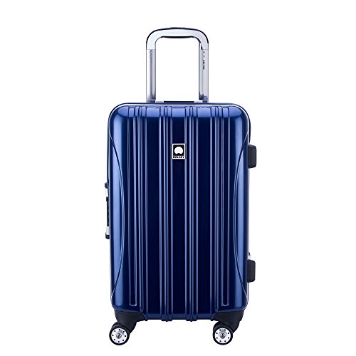 Delsey Luggage Aero Frame 21 Inch Spinner, Cobalt Blue