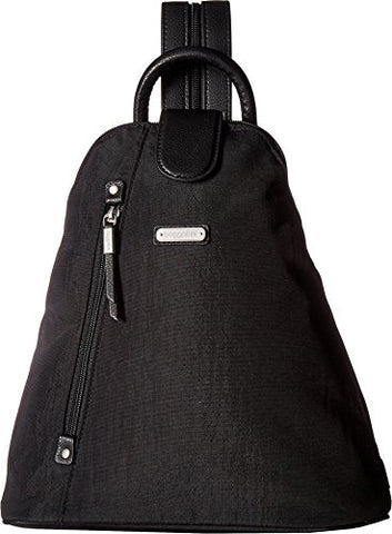 Baggallini Metro Backpack With Rfid Wristlet, Black