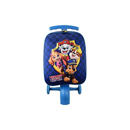ATM Kid's Paw Patrol Boy Blue Scootie Luggage