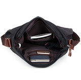 Vintage Men's Canvas Messenger Bag Laptop Shoulder Satchel Crossbody Sling Bookbag School Bag