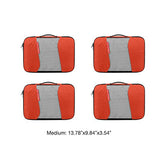 Gonex Packing Cubes Travel Organizer Cubes for Luggage 4xMedium Tangerine