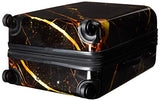 Heys America Unisex Portoro Marble 26" Spinner Black/Gold One Size
