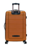 Rockland Abs 28" Expandable Spinner Luggage, Orange
