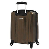 Mia Toro M1093-28in-bur Italy Acciaio Hardside 28" Spinner, Red