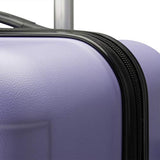 Travelers Choice Cypress Colorful 2-Piece Small and Large Hardside Spinner Luggage Set, Lavender