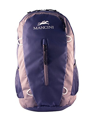 Mancini Leather Goods Travel Packable Daypack (Blue)