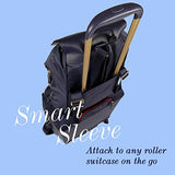 Lipault - Plume Avenue Backpack - 15" Laptop Over Shoulder Purse Bag for Women - Night Blue