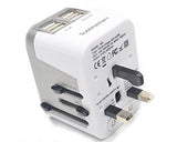 Power Plug Adapter - International Travel - W/ 4 Usb Ports Work For 150+ Countries - 220 Volt