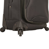 Anne Klein Luggage Safari 4 Piece Luggage Set, Dark Grey, One Size