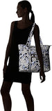Vera Bradley Iconic Vera Tote-Signature, Snow Lotus, One Size