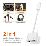 3.5 mm Headphone Jack Adapter for iPhone Xs/Xs Max/XR/ 8/8 Plus / 7/7 Plus for iPhone Aux Adapter.2