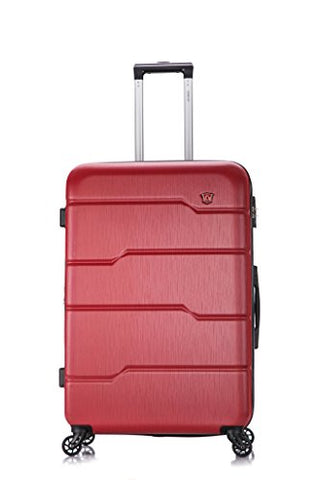 DUKAP Luggage Rodez Lightweight Hardside Spinner 28'' inches Red