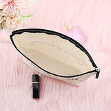 Engagement Gifts for Women Bride Cosmetic Bag Honeymoonin' Wedding Cosmetic Bag Bridal Shower Gifts Bride Makeup Bag Bride Gift Wedding Party Gift Bridal Party Gift and Travel Make Up Pouch