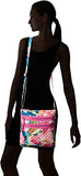 Vera Bradley Iconic Triple Zip Hipster Crossbody, Signature Cotton, Superbloom