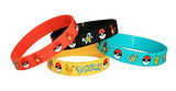 Pokemon Trainer 17 Large Backpack Bag Flip Pak With 4-Pack Toys Bracelets