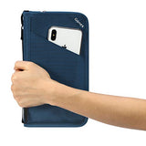 Gonex Passport holder RFID Blocking Travel Wallet with Removable Wristlet Strap for Men& Women,